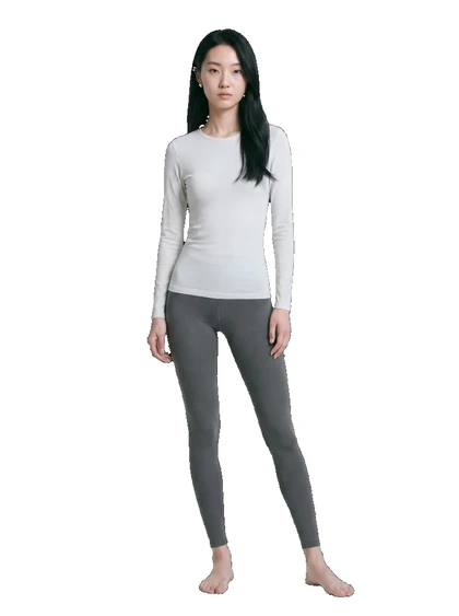 The model on a white ground